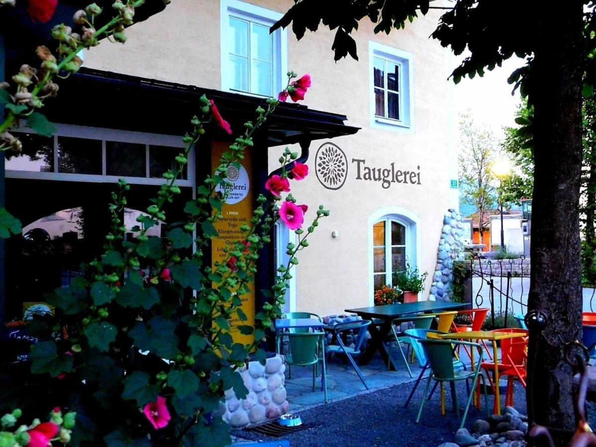 Tauglerei Appartement Enzian In Den Zauberbergen Sankt Koloman Exterior photo